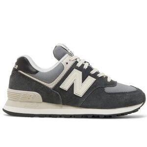 New Balance women’s size 8 2023 574 'Blacktop Turtledove WL574PA suede sneakers